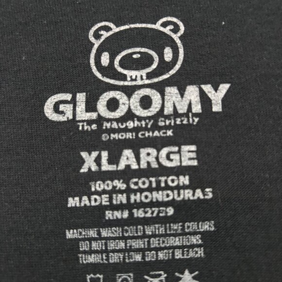 Gloomy Bear Metal Style T-Shirt Size Extra Large - Picture 4 of 5